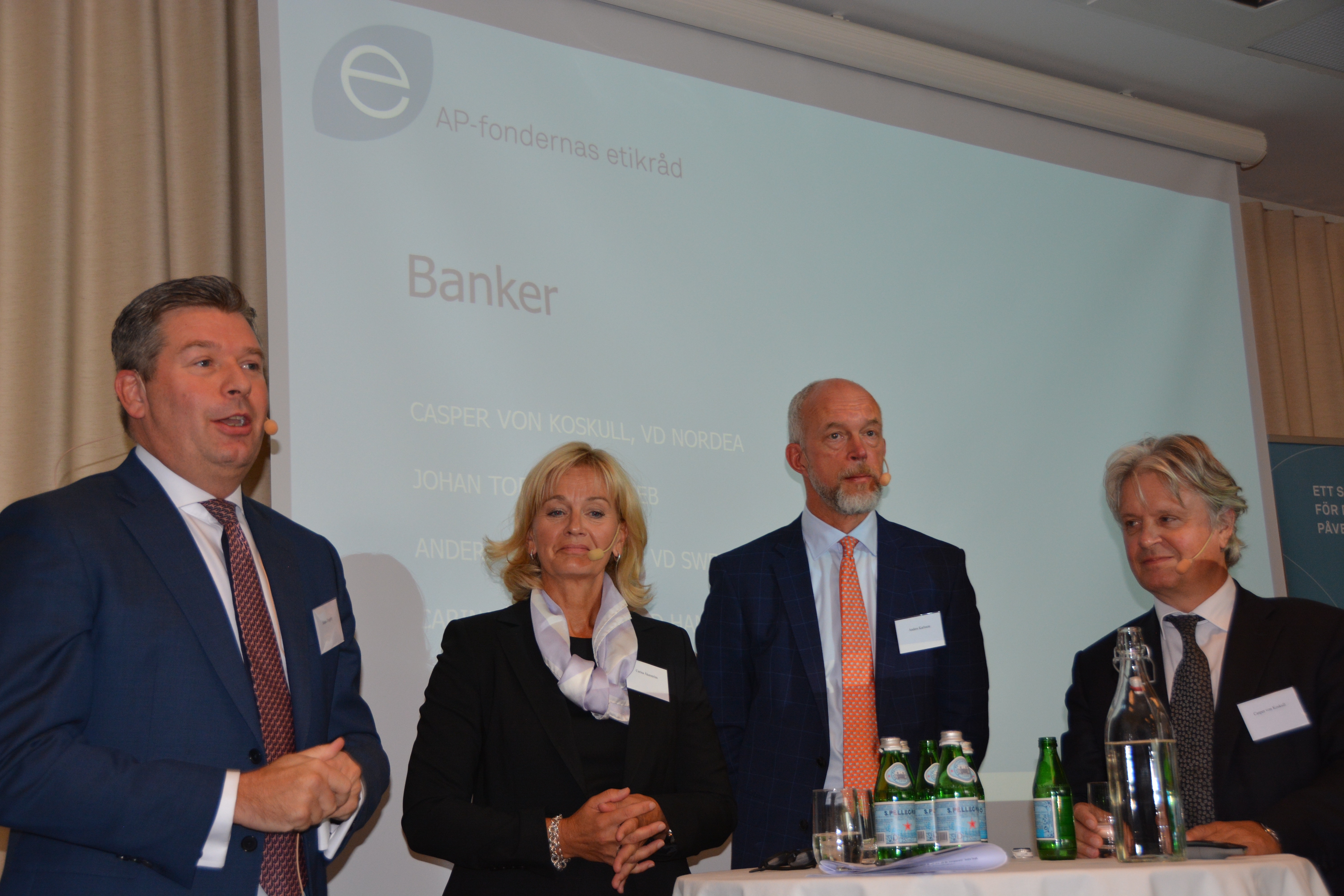 AP-fonderna samlade banker, tillsynsmyndigheter m.fl. i kampen mot penningtvätt och ekonomisk brottslighet
